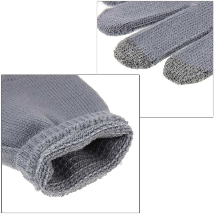 HAWEEL 16cm Three Fingers Touch Screen Gloves + DIY Christmas Decoration for Kids, Christmas Decoration Random Delivery 4 PCS