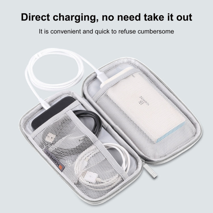 HAWEEL Electronic Organizer Storage Bag for Cellphones, Power Bank, Cables, Mouse, Earphones