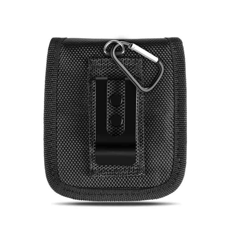 HAWEEL Flip Phone Nylon Cloth Belt Clip Carrying Pouch Bag, Flip Phone in 7.0 inch