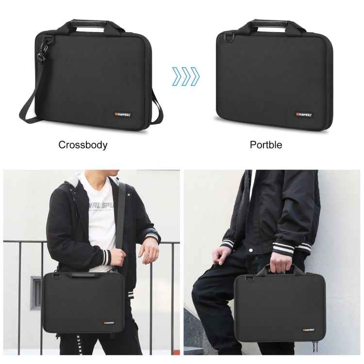 HAWEEL 13.0 inch-14.0 inch Briefcase Crossbody Laptop Bag For Macbook, Lenovo Thinkpad, ASUS, HP