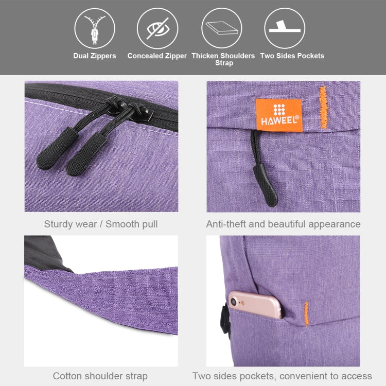 HAWEEL 10L Backpack Colorful Unisex Leisure Sports Chest Pack Travel Bags, Support Anti-theft / Waterproof Function, 10L Backpack