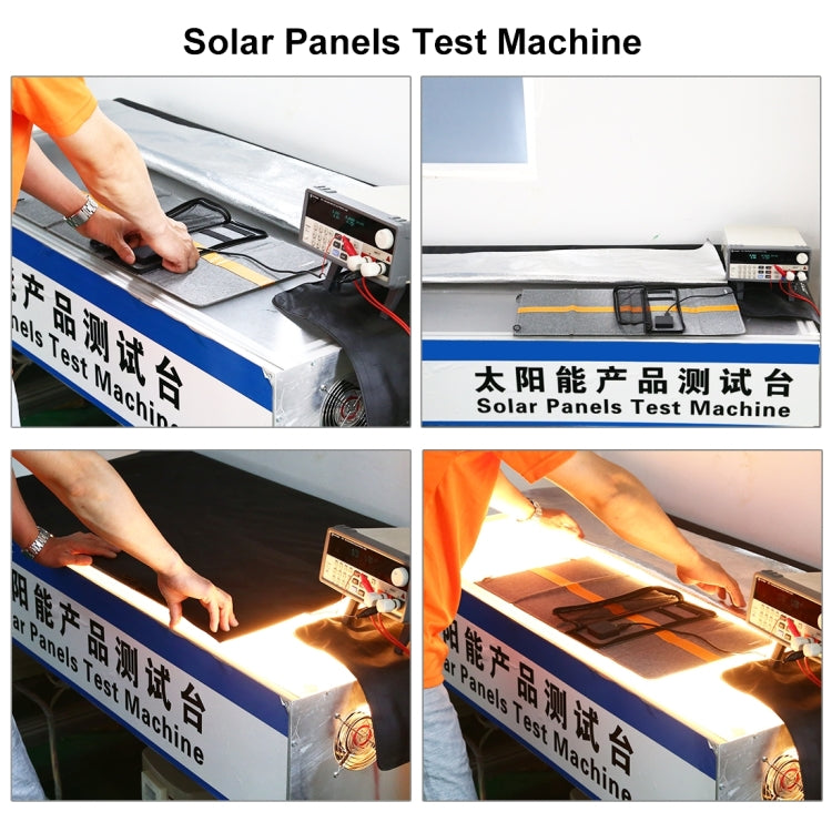 HAWEEL 3 PCS 20W Monocrystalline Silicon Solar Power Panel Charger, with USB Port & Holder & Tiger Clip, Support QC3.0 and AFC