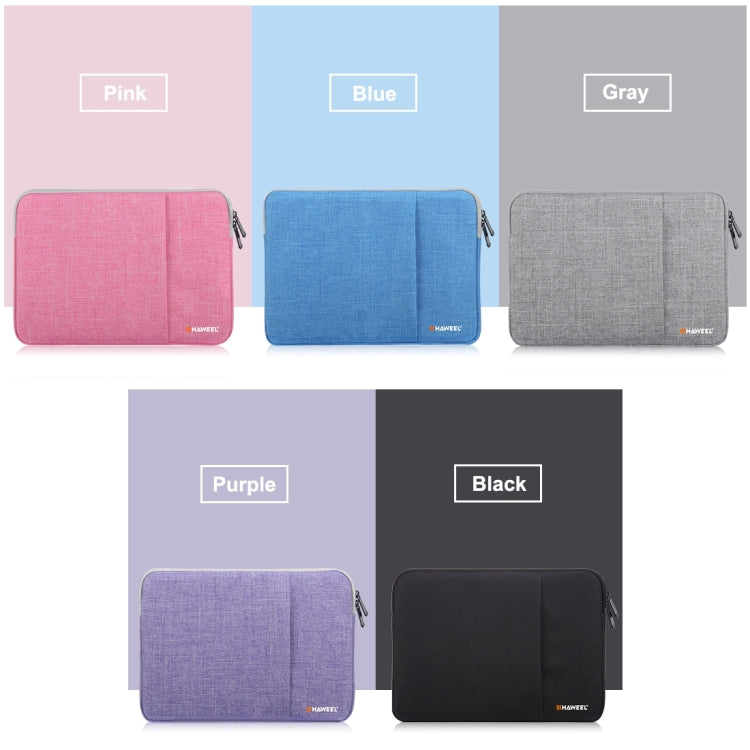 HAWEEL 11 inch Sleeve Case Zipper Briefcase Carrying Bag For Macbook, Samsung, Lenovo, Sony, DELL Alienware, CHUWI, ASUS, HP, 11 inch and Below Laptops / Tablets