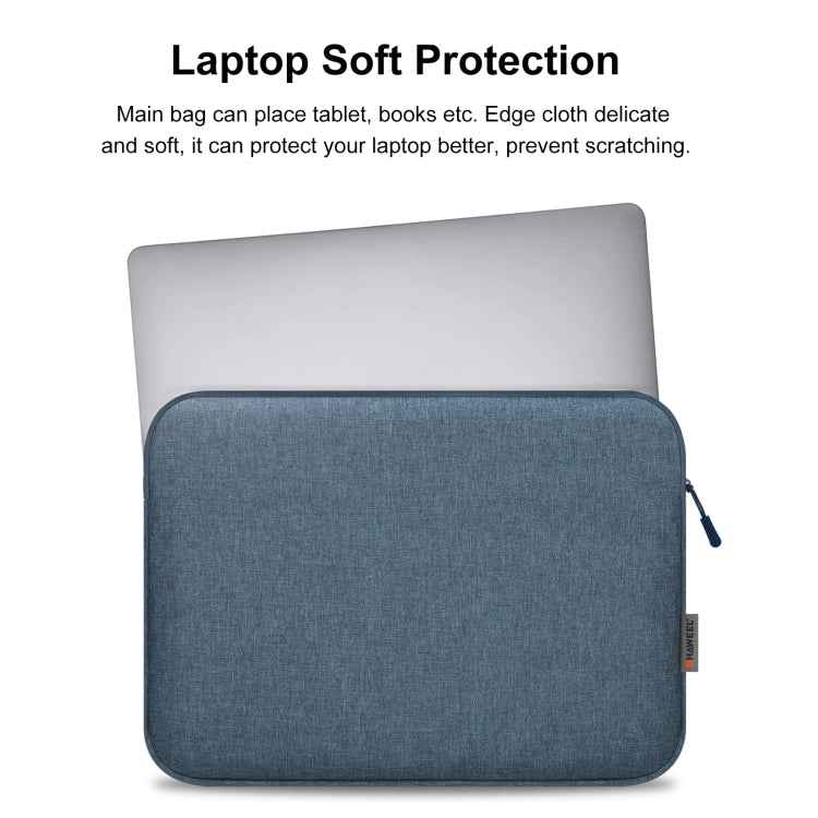 HAWEEL 16 inch Laptop Sleeve Case Zipper Briefcase Bag for 15-16.7 inch Laptop