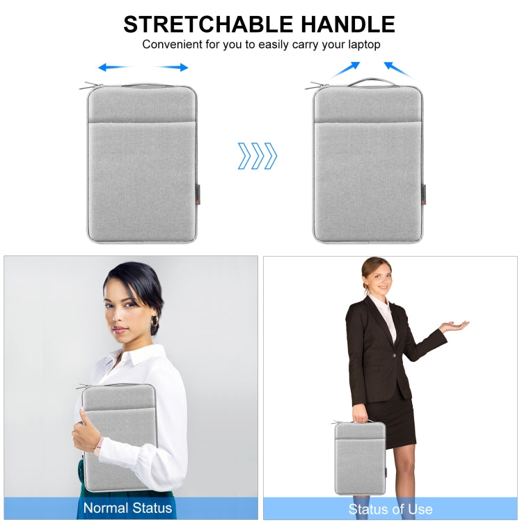 HAWEEL Laptop Sleeve Case Zipper Briefcase Bag with Handle for 14-15 inch Laptop, For 14-15 inch Laptop (with Handle)