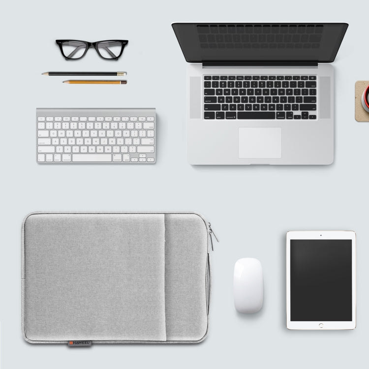 HAWEEL Laptop Sleeve Case Zipper Briefcase Bag with Handle for 14-15 inch Laptop, For 14-15 inch Laptop (with Handle)