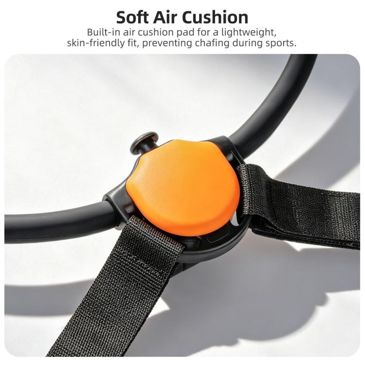Sunnylife Magnetic POV Neck Mount Hand Free Video Vlog Neck Adjustable Selfie Holder with Body Strap For Insta360 X4 Air / X5 / Ace Pro 2 / 1 / Ace, For Insta360 X4 Air / X5 / Ace Pro 2 / 1 / Ace
