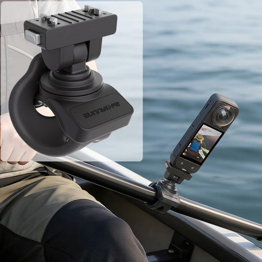 Sunnylife Magnetic Quick-Release Flexible Mount Series 360 Strap Wrap Band Mount Bike Tube Clip Holder For Insta360 X4 Air / X5 / Ace / Ace Pro 2 / 1, For Insta360 X4 Air / X5 / Ace / Ace Pro 2 / 1