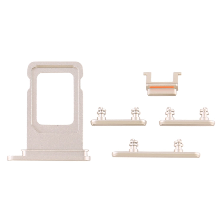 SIM Card Tray + Side Key for iPhone 11, For iPhone 11(Single card), For iPhone 11(Yellow)(Single card), For iPhone 11 (Purple)(Single card), For iPhone 11