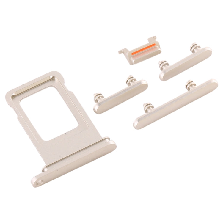 SIM Card Tray + Side Key for iPhone 11, For iPhone 11(Single card), For iPhone 11(Yellow)(Single card), For iPhone 11 (Purple)(Single card), For iPhone 11
