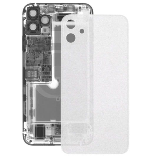 Transparent Frosted Glass Battery Back Cover for iPhone 11, For iPhone 11