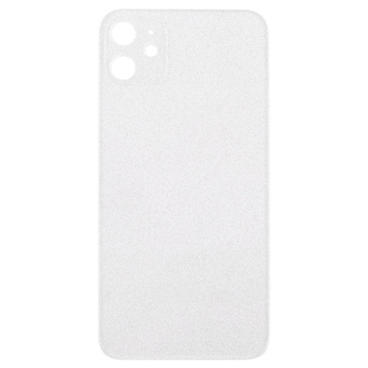 Transparent Frosted Glass Battery Back Cover for iPhone 11, For iPhone 11