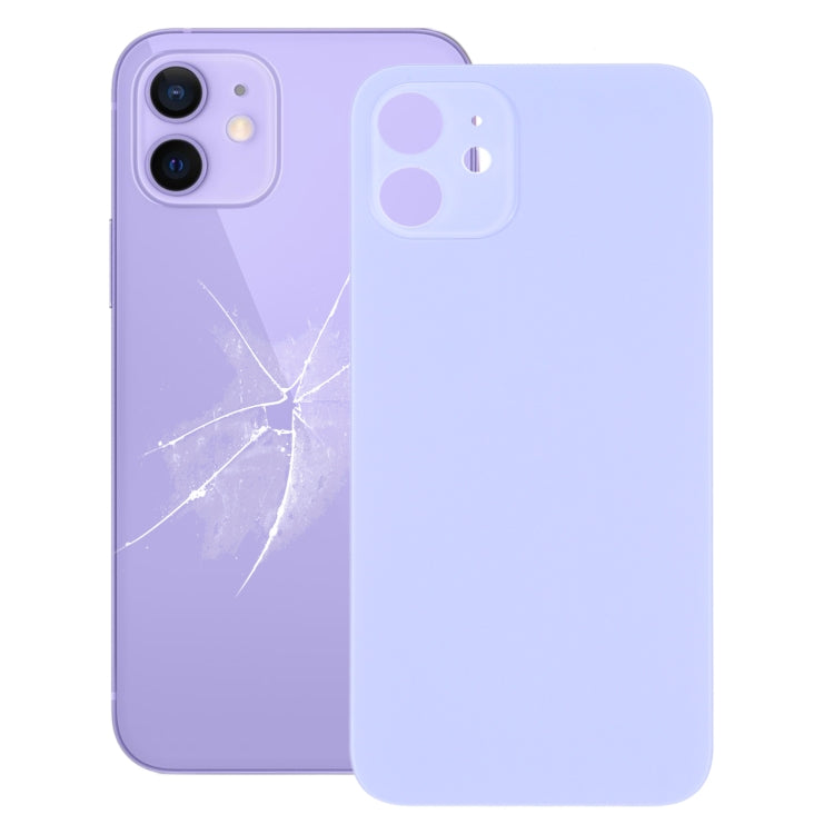 Easy Replacement Big Camera Hole Back Battery Cover for iPhone 12, For iPhone 12 (Not Disassemble), Easy Replacement Back Cover for 12