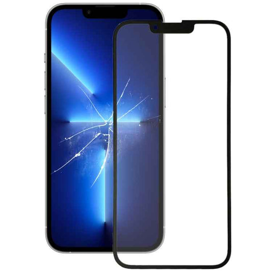 Front Screen Outer Glass Lens with OCA Optically Clear Adhesive for iPhone 13, For iPhone 13 - BSPART