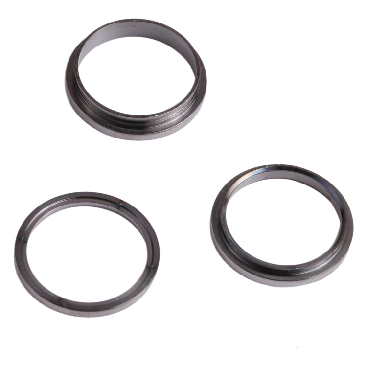 3 PCS Rear Camera Glass Lens Metal Outside Protector Hoop Ring for iPhone 13 Pro, For iPhone 13 Pro