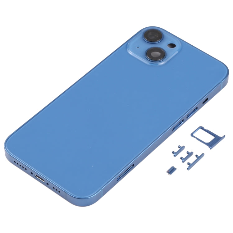 Coque arrière avec plateau pour carte SIM, touches latérales et objectif d'appareil photo pour iPhone 13, pour iPhone 13 (avec plateau pour carte SIM et touches latérales), pour iPhone 13 (avec plateau pour carte et touches latérales), pour iPhone 13