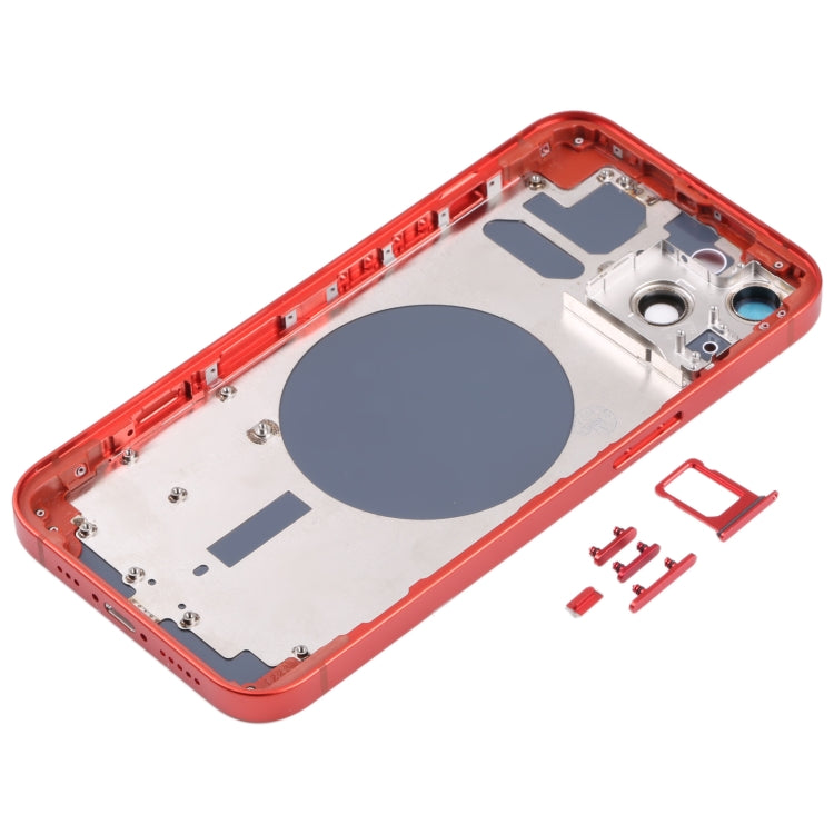 Back Housing Cover with SIM Card Tray & Side  Keys & Camera Lens for iPhone 13, For iPhone 13(with SIM Card Tray & Side Keys), For iPhone 13(with Card Tray & Side Keys), For iPhone 13