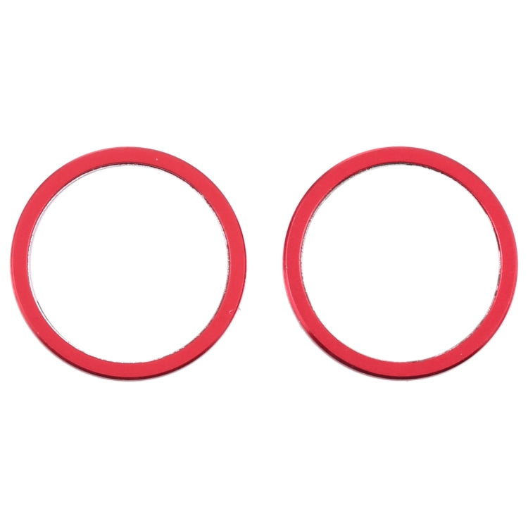 2 PCS Rear Camera Glass Lens Metal Protector Hoop Ring for iPhone 12 Mini, For iPhone 12 Mini