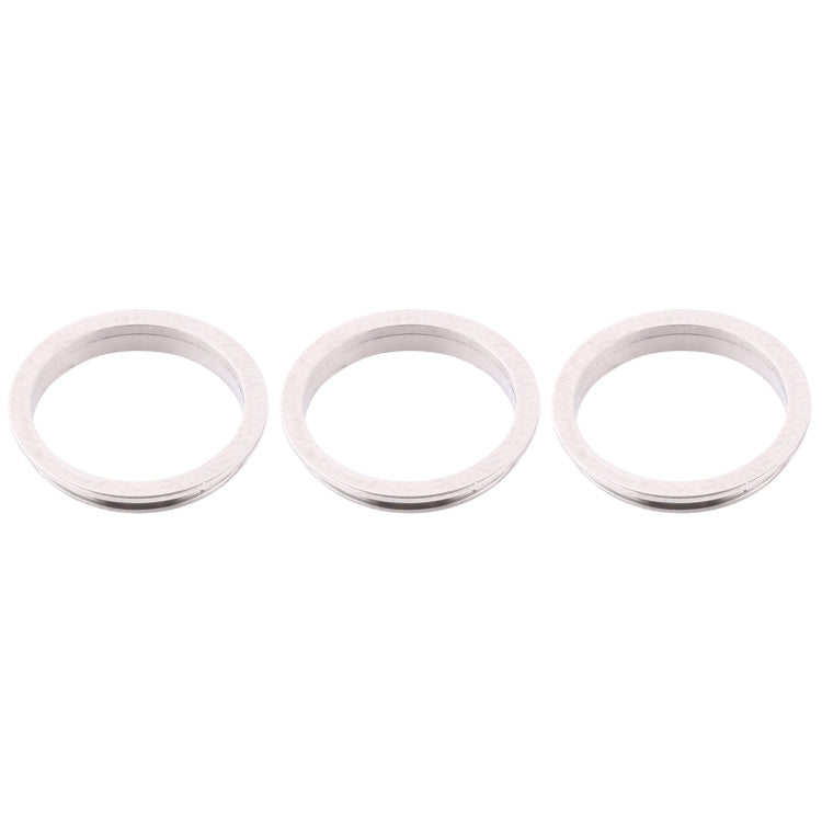 3 PCS Rear Camera Glass Lens Metal Protector Hoop Ring for iPhone 12 Pro Max, For iPhone 12 Pro Max