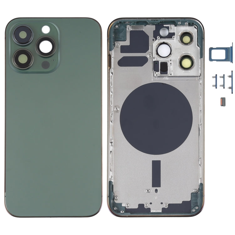 Back Housing Cover with SIM Card Tray & Side  Keys & Camera Lens for iPhone 13 Pro, For iPhone 13 Pro(with SIM Card Tray), For iPhone 13 Pro (with SIM Card Tray), For iPhone 13 Pro