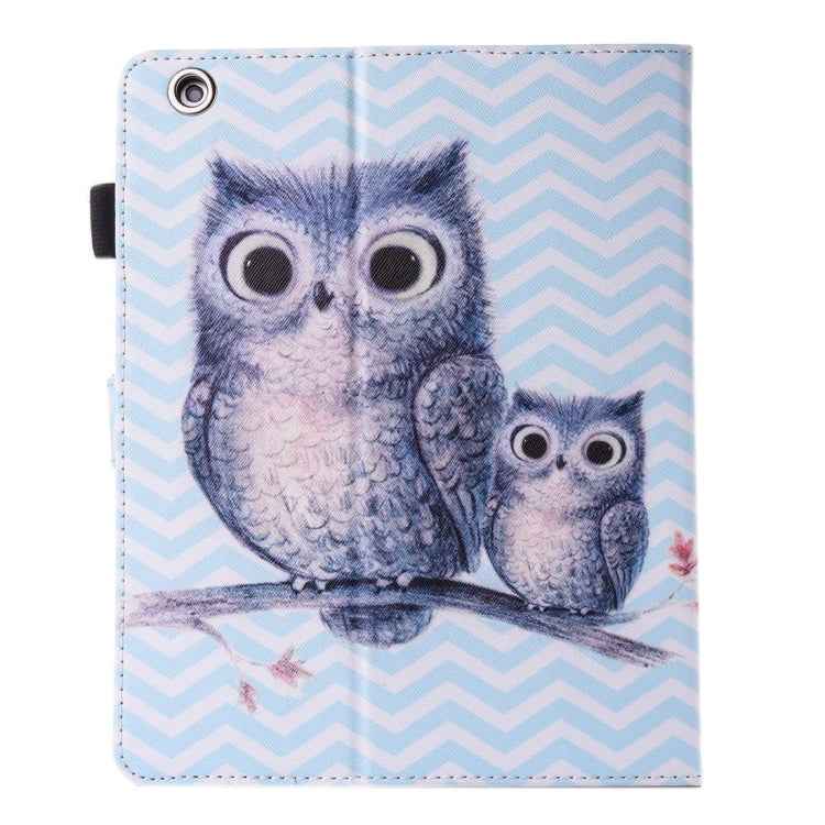 For iPad 4 / 3 / 2  Horizontal Flip Leather Case with Holder & Wallet & Card Slots & Pen Slot