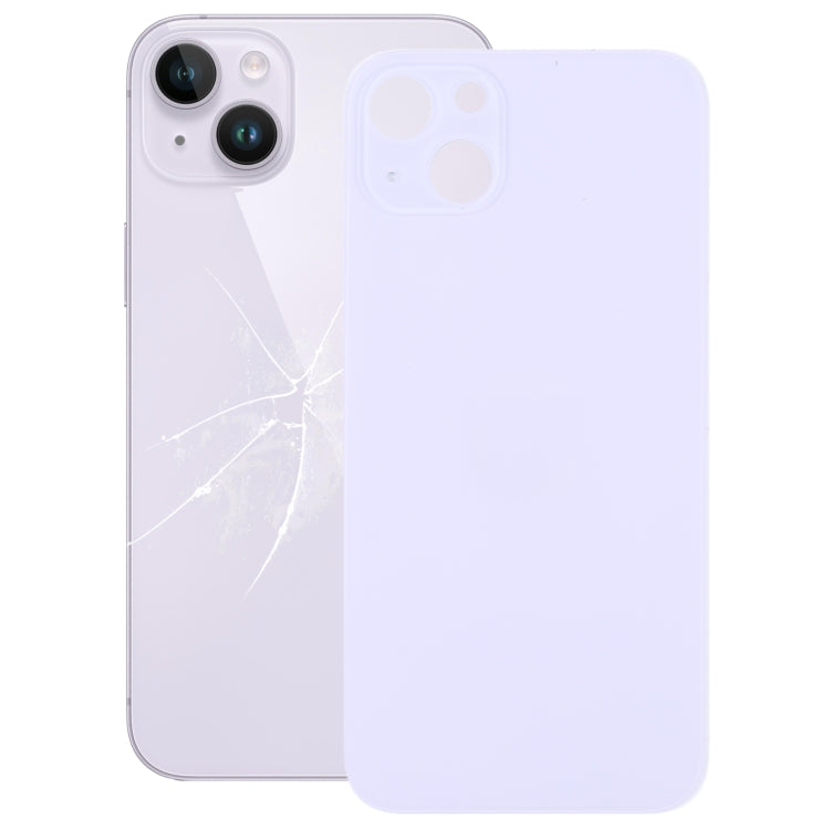 For iPhone 14 Plus Easy Replacement Big Camera Hole Glass Back Battery Cover, For iPhone 14 Plus(No Disassemble), For iPhone 14 Plus  (Not Disassemble)