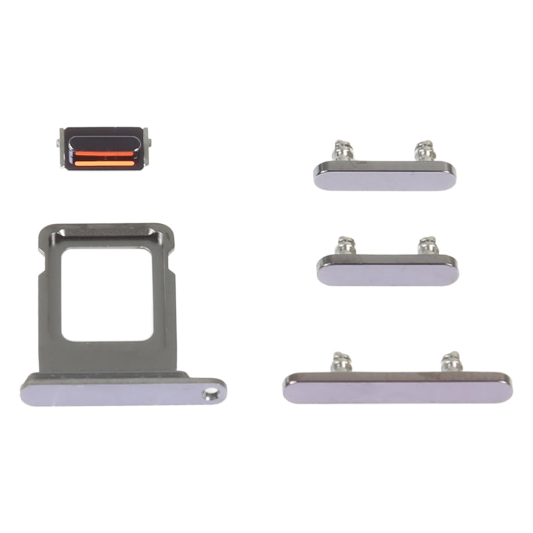 SIM Card Tray + Side Keys for iPhone 14 Pro, For iPhone 14 Pro (Single card), For iPhone 14 Pro(Purple), For iPhone 14 Pro, For iPhone 14 Pro(Single card)