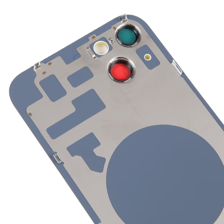 Glass Battery Back Cover with Holder for iPhone 14, For iPhone 14