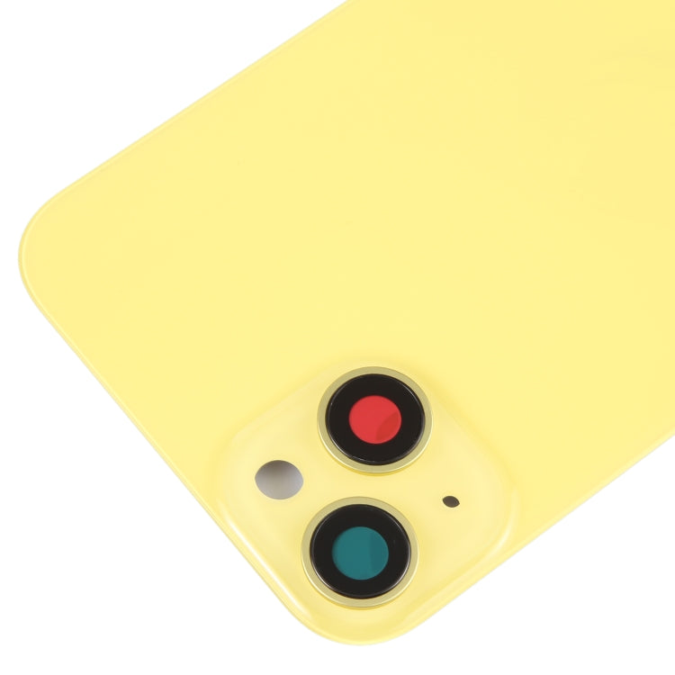 Glass Battery Back Cover with Holder for iPhone 14, For iPhone 14