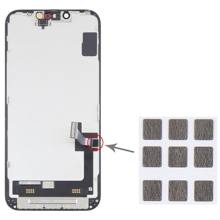 100/Set Screen Welding Stickers for iPhone 14 / 14 Plus, For iPhone 14 / 14 Plus