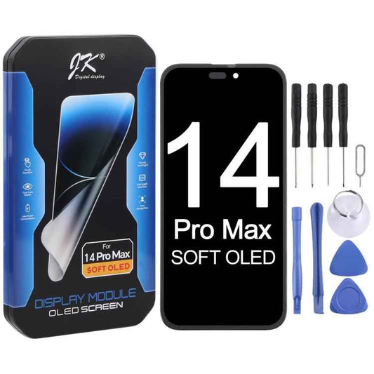 JK Soft OLED LCD Screen For iPhone 14 Pro Max, For iPhone 14 Pro Max