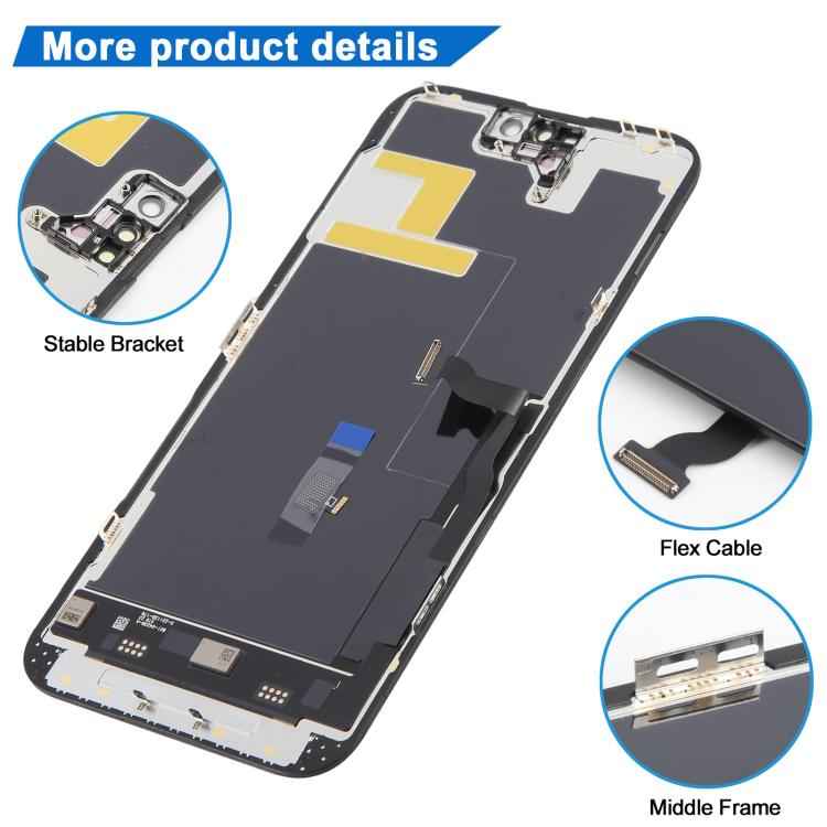 JK Soft OLED LCD Screen For iPhone 14 Pro Max, For iPhone 14 Pro Max
