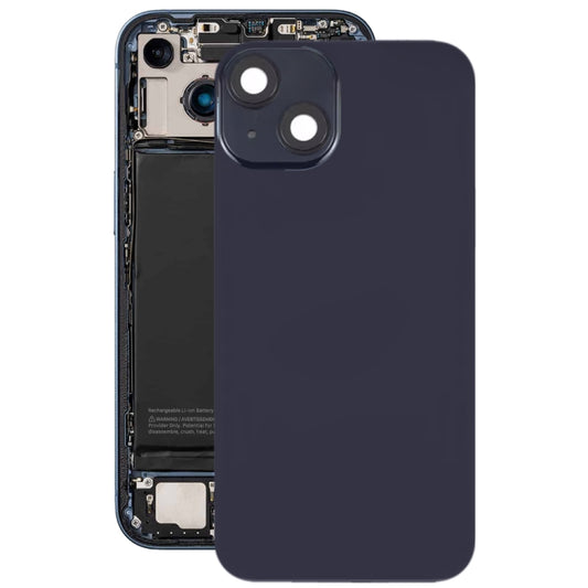 For iPhone 14 Glass Battery Back Cover with Flash Bracket + Wireless Charging Module, For iPhone 14