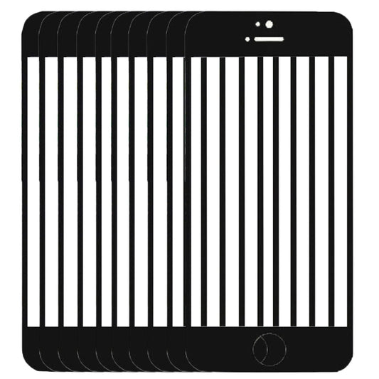 10 PCS for iPhone 5C Front Screen Outer Glass Lens, 10 PCS for i5C, 10 PCS for iPhone 5C