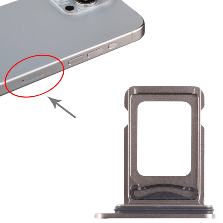 For iPhone 15 Pro SIM + SIM Card Tray, For iPhone 15 Pro (Dual)
