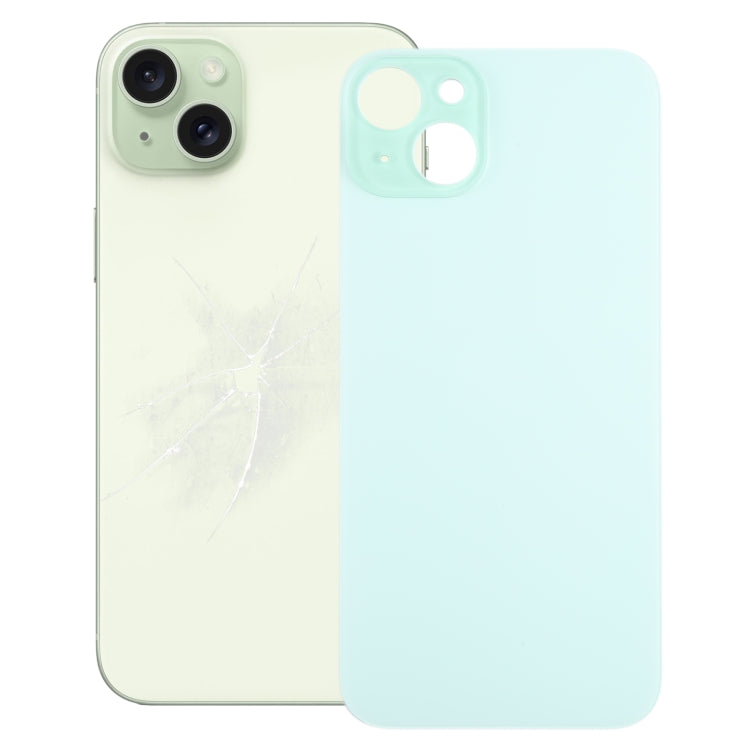 Easy Replacement Big Camera Hole Glass Back Battery Cover for iPhone 15 Plus, For iPhone 15 Plus(Not Disassemble)