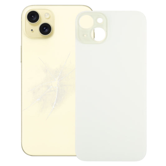 Easy Replacement Big Camera Hole Glass Back Battery Cover for iPhone 15 Plus, For iPhone 15 Plus(Not Disassemble)