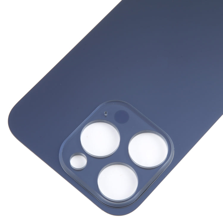 For iPhone 15 Pro Easy Replacement Big Camera Hole Glass Back Battery Cover, For iPhone 15 Pro(Not Disassemble)