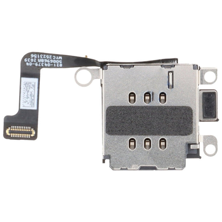For iPhone 15 Plus Double SIM Card Holder Socket with Flex Cable, For iPhone 15 Plus (Double SIM)