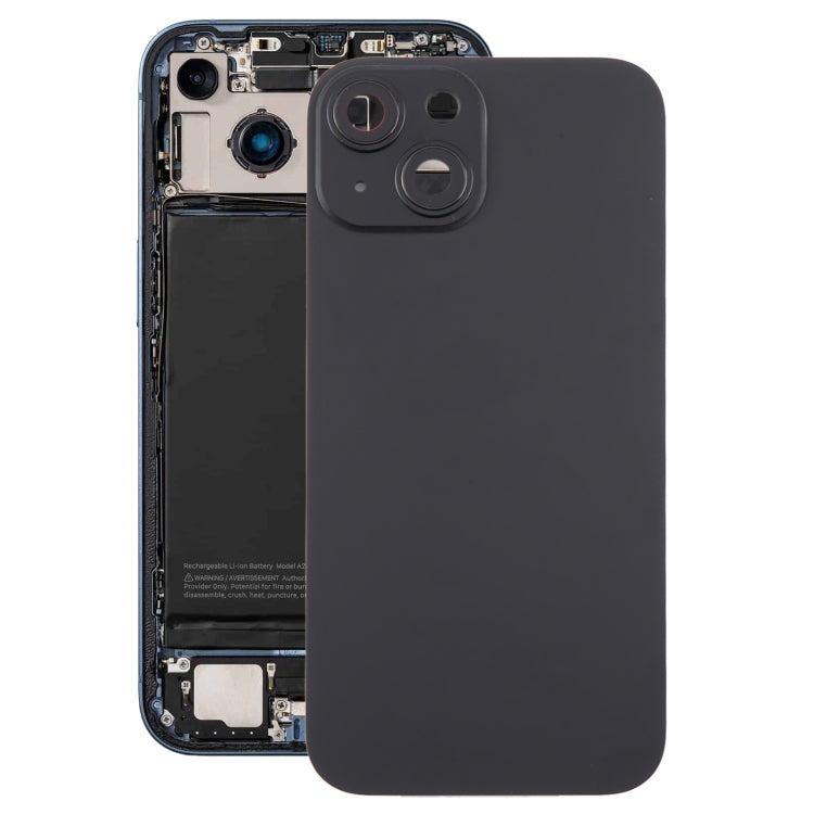 For iPhone 15 Plus Glass Battery Back Cover with Camera Lens Cover, For iPhone 15 Plus (with Camera Cover)