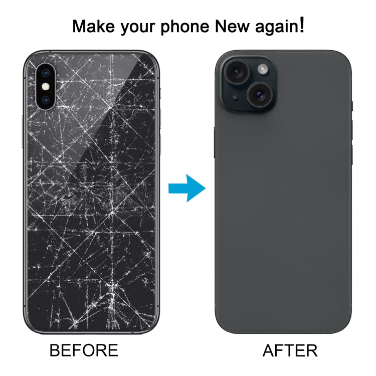 Back Cover with Appearance Imitation of iP15 Pro for iPhone XS, For iPhone XS to iP15 Pro