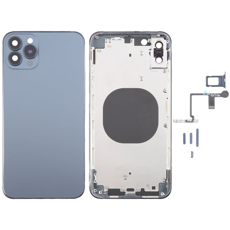Back Cover with Appearance Imitation of iP15 Pro Max for iPhone XS Max, For iPhone XS Max to iP15 Pro Max