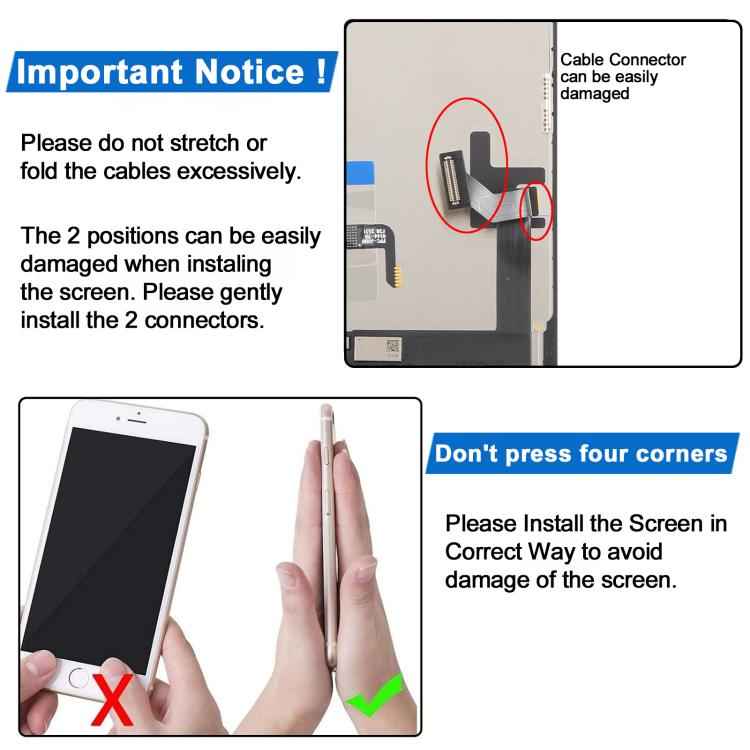 JK Hard OLED Screen For iPhone 15