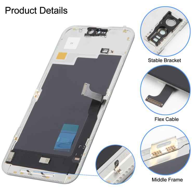 GX Hard OLED Screen For iPhone 15 Pro Max, For iPhone 15 Pro Max(GX Hard LCD)