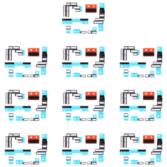 For iPhone 15 Pro / 15 Pro Max 10sets Mainboard Heat Sink Sticker + FPC Sponge Foam Pads, For iPhone 15 Pro / 15 Pro Max