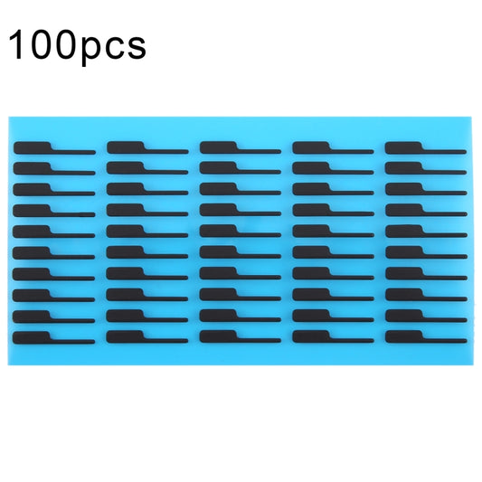 100sets LCD Bottom Black Adhesive Sticker For iPhone 15 Pro Max, For iPhone 15 Pro Max (01)