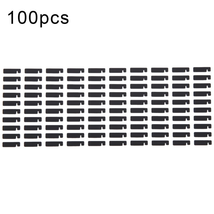 For iPhone 15 Pro Max 100sets LCD Side Black Adhesive Sticker(03), For iPhone 15 Pro Max (03)