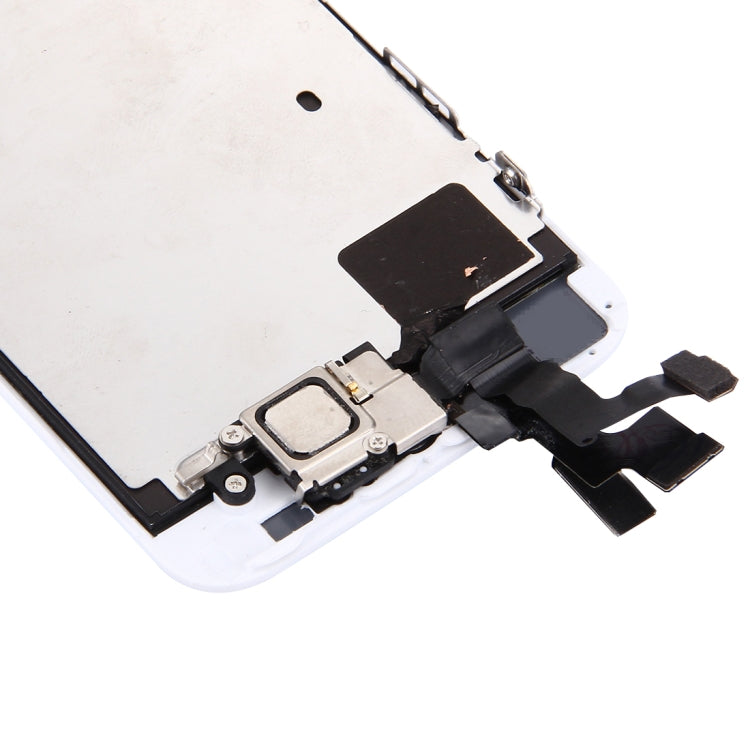 LCD Screen with Front Camera for iPhone 5S, 4 in 1 for i5s White - BSPART