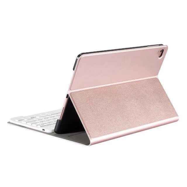 Detachable Bluetooth Keyboard + Horizontal Flip Leather Tablet Case with Holder for iPad Pro 9.7 inch, iPad Air, iPad Air 2, iPad 9.7 inch (2017), iPad 9.7 inch (2018)