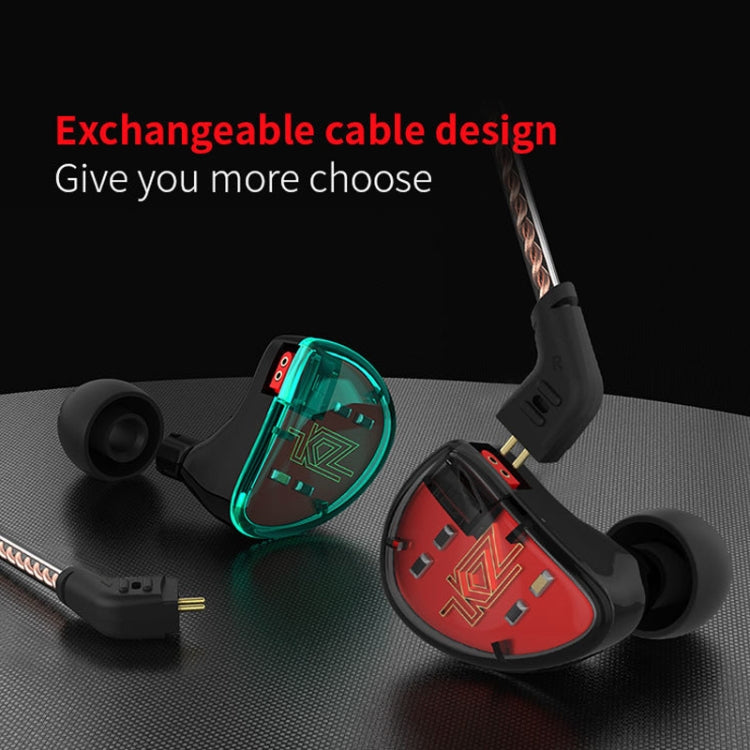 KZ AS10 Ten Unit Moving Iron In-ear HiFi Earphone with Microphone